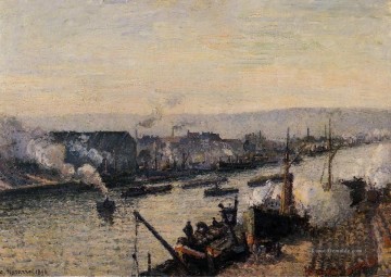 Camille Pissarro Werke - Saint Sever Port rouen 1896 Camille Pissarro